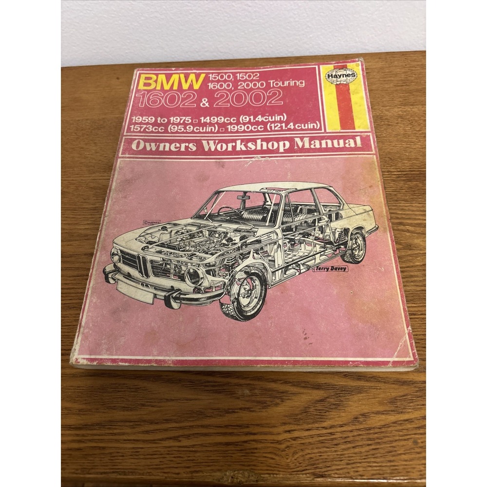 BMW 1500, 1502, 1600, 2000, 1602 & 2002 (59 - 75) Haynes Repair Manual: Used
